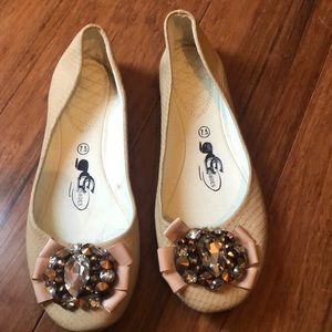 Bejeweled flats